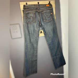 Vintage Citizen of Humanity Low Rise Boot Cut Jeans size 28 (rare)